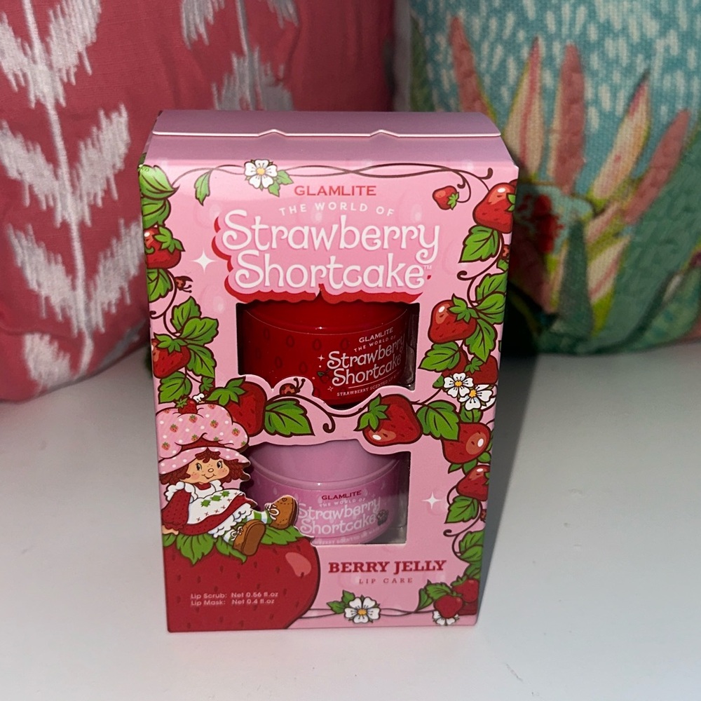 Glamlite Strawberry Shortcake Berry Jelly Lip Care Set Limited Edt.